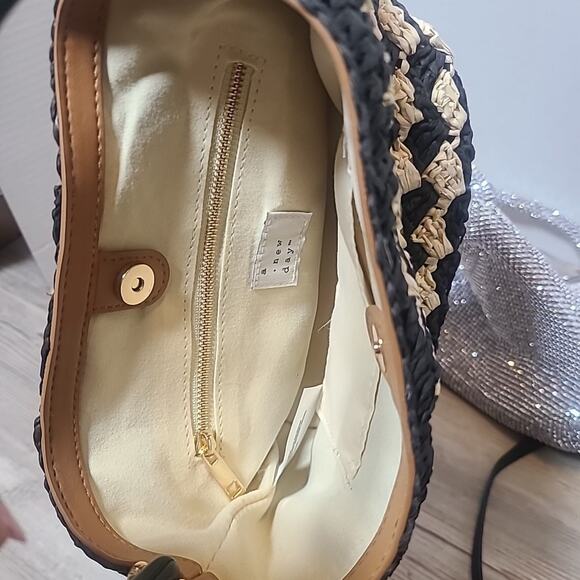 Lot Of 3 Purses Mixed Brands Crossbody, Evening Clutch Clean - Picture 2 of 15